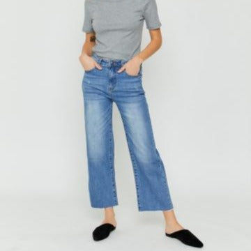 Aberdeen Wide Leg Crop Jeans