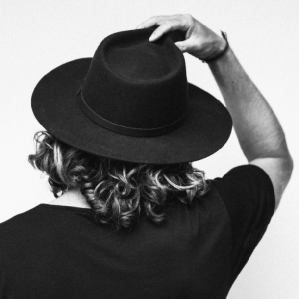 Dylan Fedora in Black