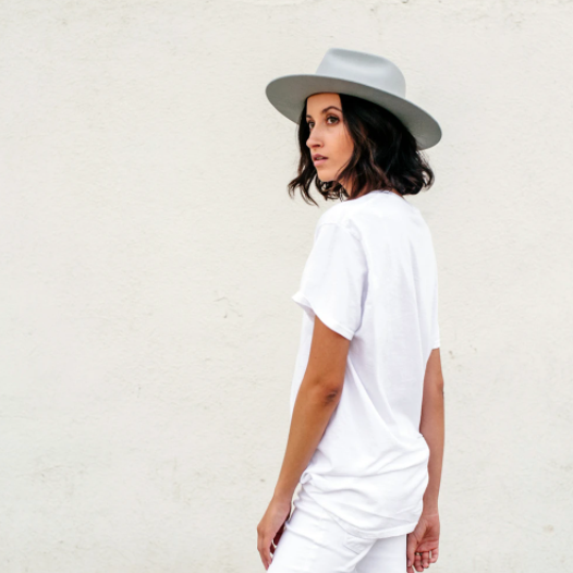 Dylan Fedora in Bone
