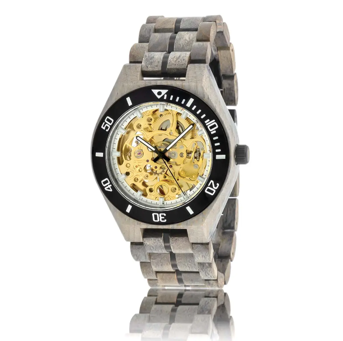 Carbon Gold Men's Automatic Watch