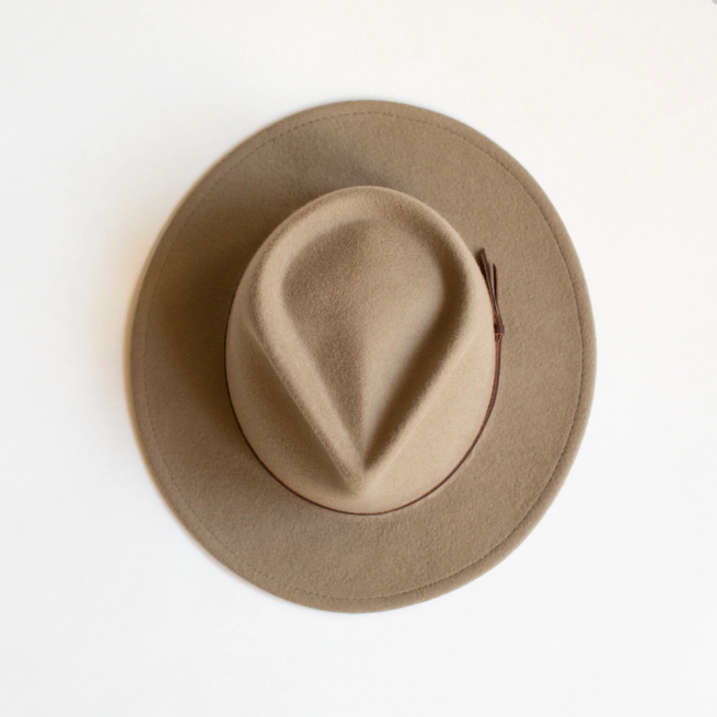 Eastwood Fedora in Putty
