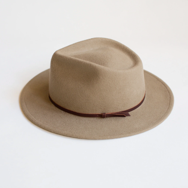 Eastwood Fedora in Putty