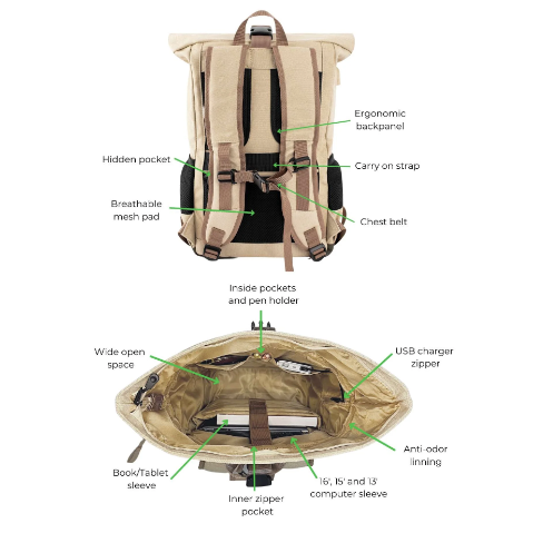 Everyday Hemp Backpack