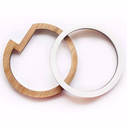 Two Toned Bamboo Bracelets