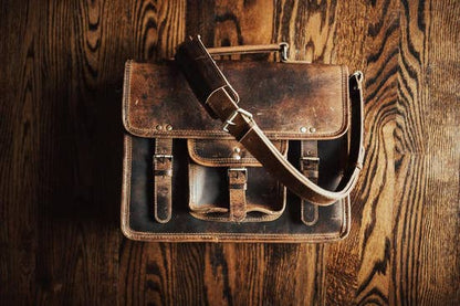 Buffalo Leather Satchel
