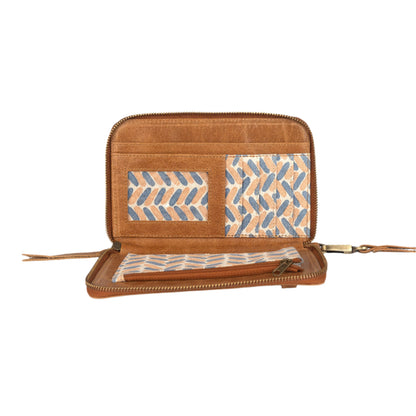 Crossbody Leather Wallet