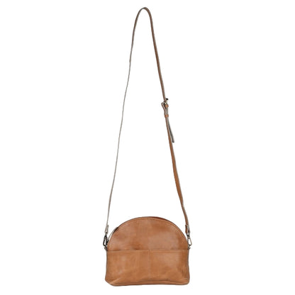 Small Leather Halfmoon Crossbody