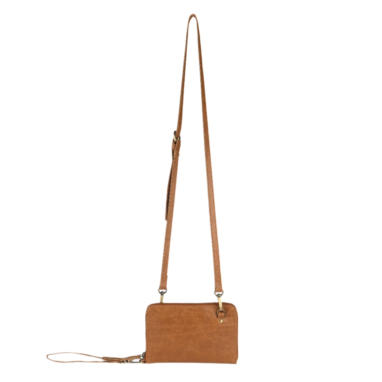 Crossbody Leather Wallet