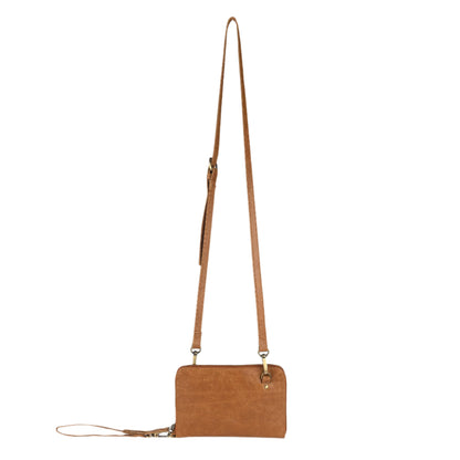 Crossbody Leather Wallet