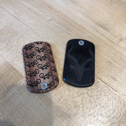 Wooden Dog Tags