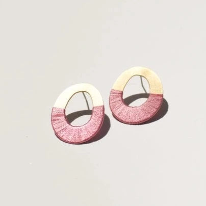 Oblong Form Earrings