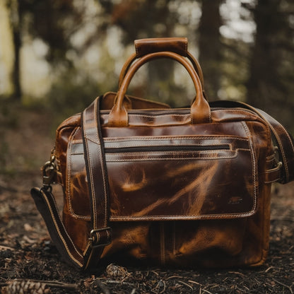 Buffalo Leather Pilot Bag